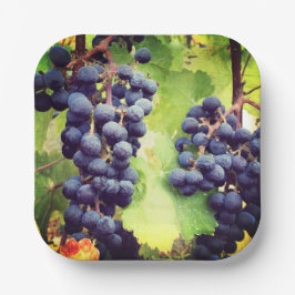 Grapevine Papper Plate