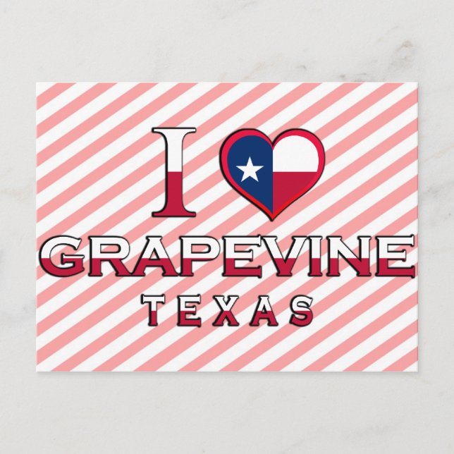 Grapevine, Texas Vykort (Framsida)