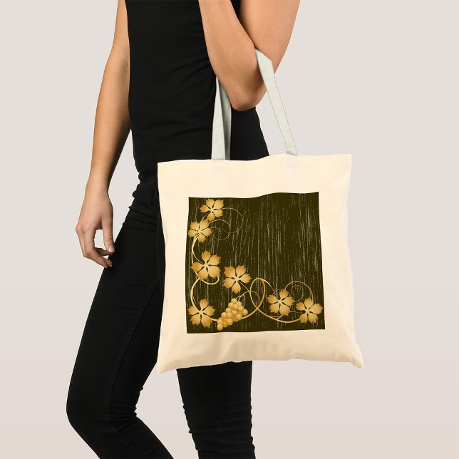 Grapevine Tote Bag Tygkasse (Skapare uppladdad)