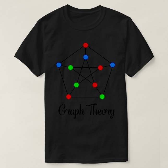 Graph Teory Classic TShirt T Shirt (Design framsida)