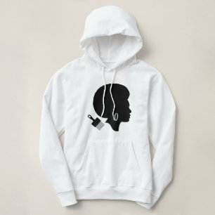 GRAPHIC AFRO WOMAN SILHOUETTE with AFRO PLOCKA T Shirt