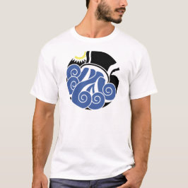 Graphic Aquarius Vatten snurrande från Vas T-shirt