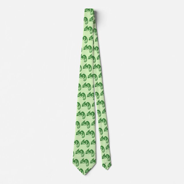 Graphic Chameleon Tie Slips (Framsida)