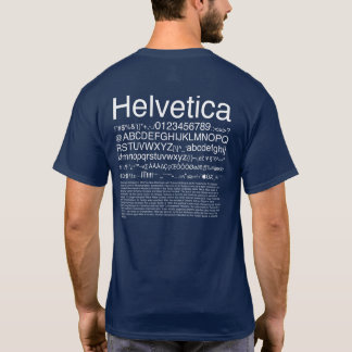 Graphic Design_Helvetica_02 T Shirt