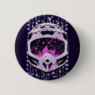 Graphic Dirt Bike Helmet Knapp