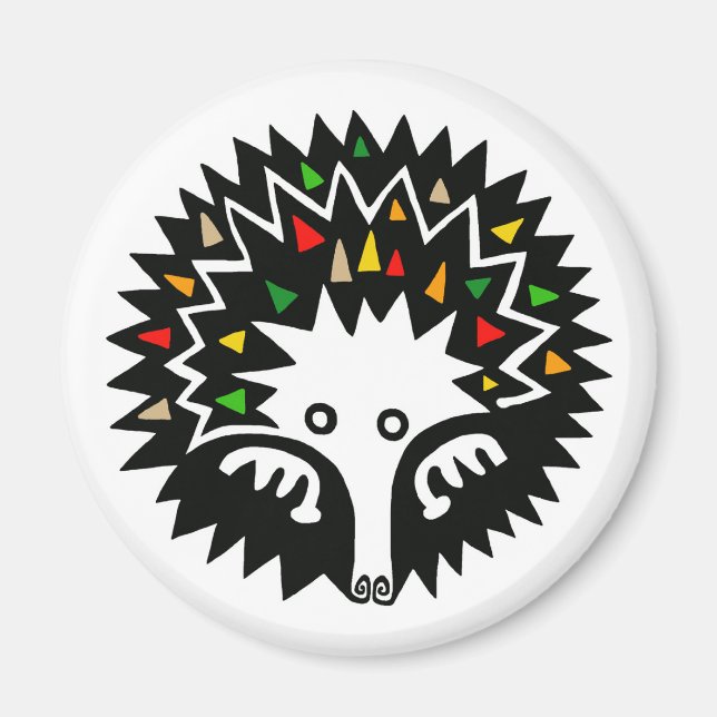 Graphic ECHIDNA - Wildlife Australia - Monotreme Magnet (Framsidan)