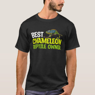 Graphic för Chameleon Reptile Owner Pet Reptiles T Shirt