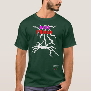 Graphic för Dam Slogan-grafik för Power Motivatio T Shirt