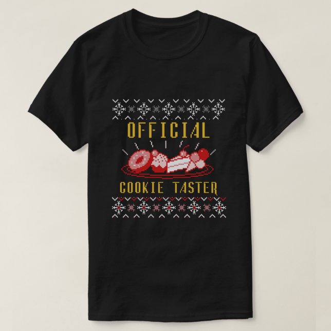 Graphic för Officiell Cookie Taster T Shirt (Design framsida)