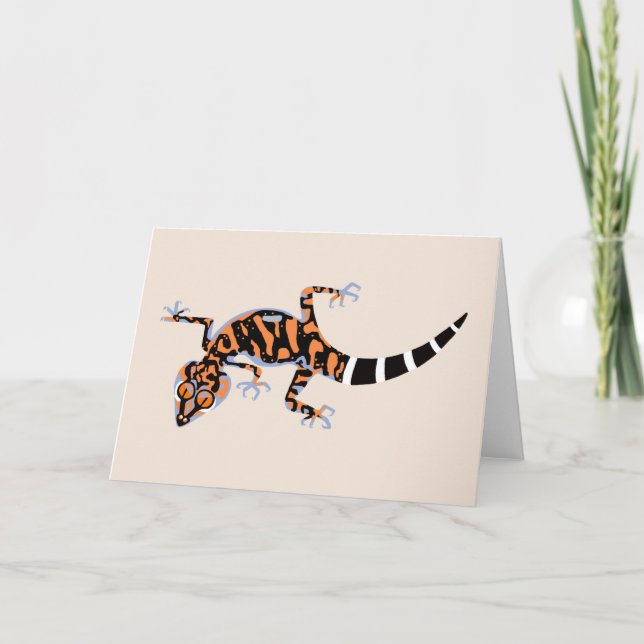 Graphic GECKO - Endangered species - Wildlife - Kort (Framsida)