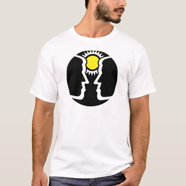 Graphic Gemini-Twillingar med Sol T-shirt (Framsida)