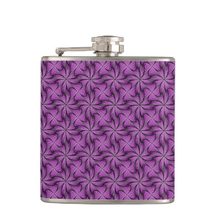 Graphic Geometric 3D Spiral Twist Rosa Fickplunta