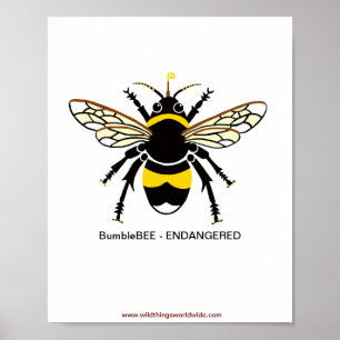 Graphic Humla - Endangered - nature - Wildlife Poster