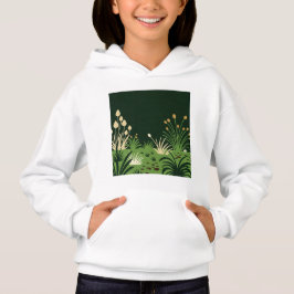 Graphic illustration of plants t shirt
