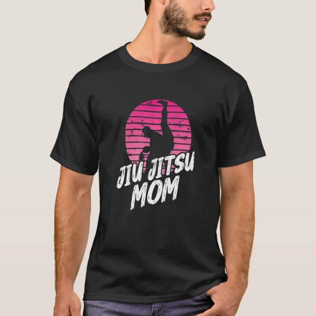 Graphic Jiu Jitsu Apparel Jiu Jitsu Mamma T Shirt (Framsida)