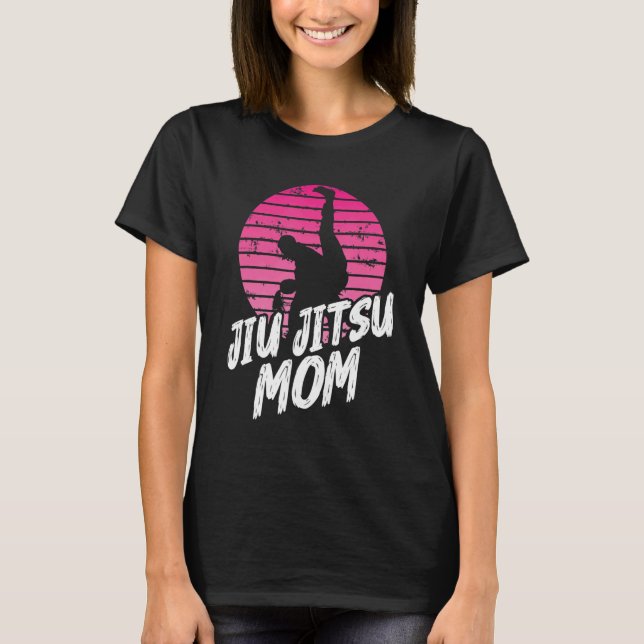Graphic Jiu Jitsu Apparel Jiu Jitsu Mamma T Shirt (Framsida)