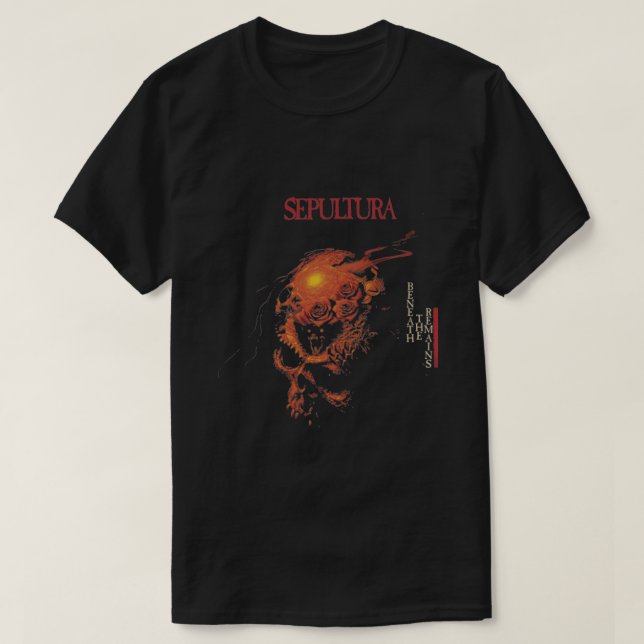 Graphic Kärlek Sepultura Beneath Fläkt Merchandise T Shirt (Design framsida)