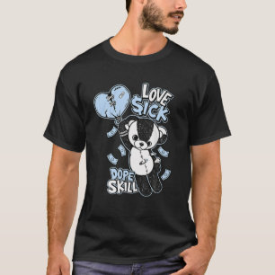Graphic Kärlek Sick Dope-Skill Match 5 Sneaker Moo T Shirt