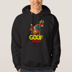 Graphic Kärlek Troopss Funny American Comedy Anima Hoodie