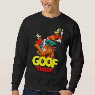 Graphic Kärlek Troopss Funny American Comedy Anima Lång Ärmad Tröja