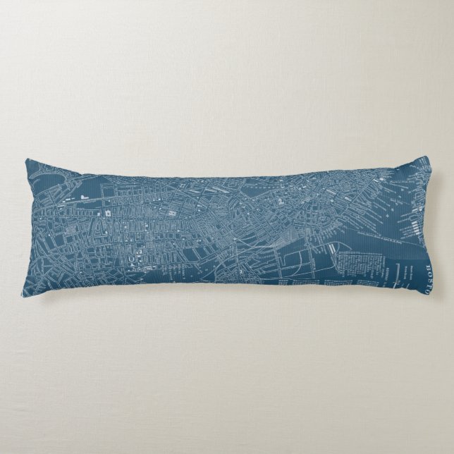 Graphic Karta i Boston Kroppskudde (Framsidan)