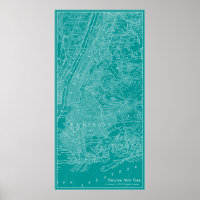 Graphic Karta i New York