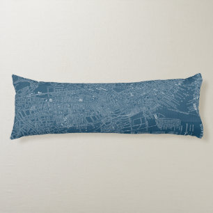 Graphic Karta of Boston Kroppskudde