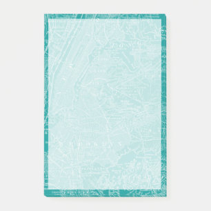 Graphic Karta of New York Post-it Block