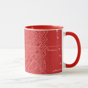 Graphic Karta of San Francisco Mugg