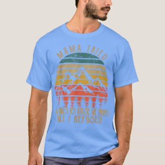 Graphic Land Music Art Mamma Tried Vintage Stil T Shirt
