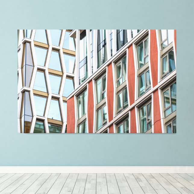 Graphic London Architecture Canvastryck (Insitu (trägolv))