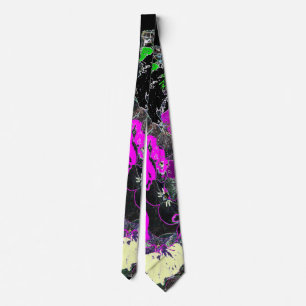 Graphic manar tie slips