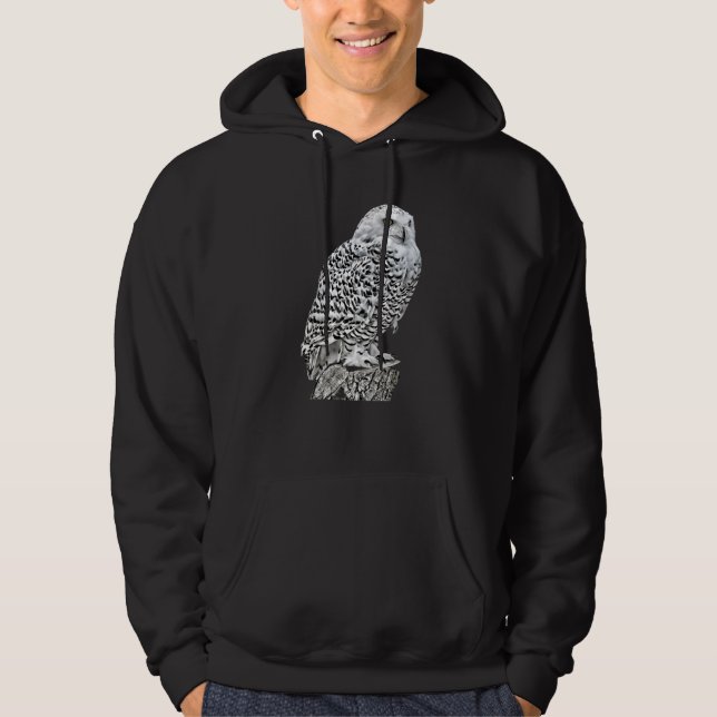 Graphic Novel Uggla Hoodie (Framsida)