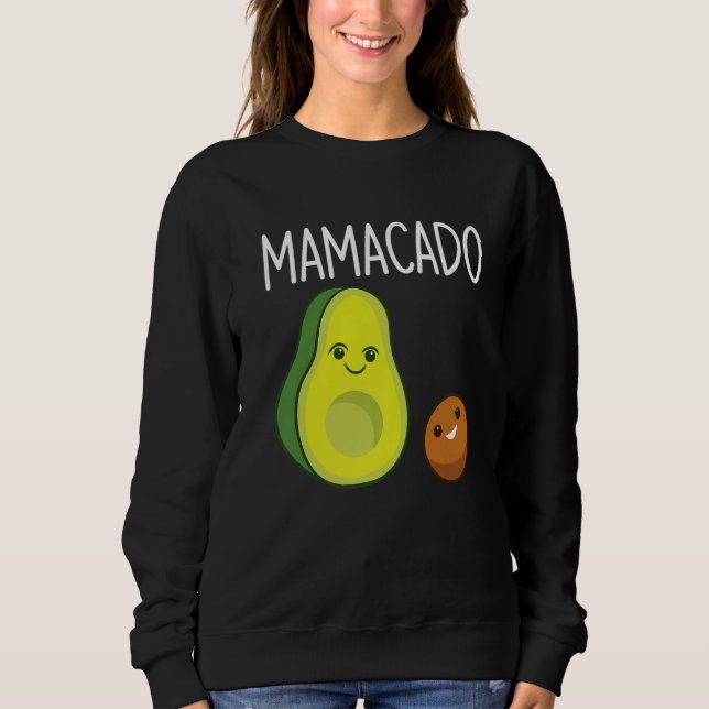 Graphic of Mamacado Papacado for Avocado   3 T Shirt (Framsida)