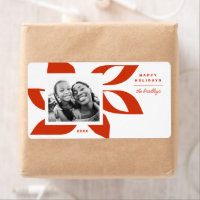 Graphic Poinsettia Photo