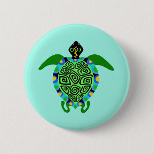 Graphic - Sea TURTLE - Animal Lover - Ocean Aqua Knapp
