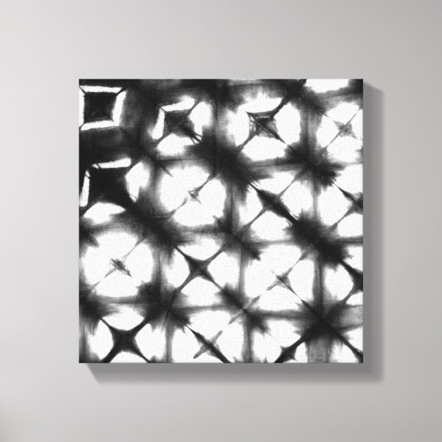 Graphic Shibori I Canvastryck (Framsida)