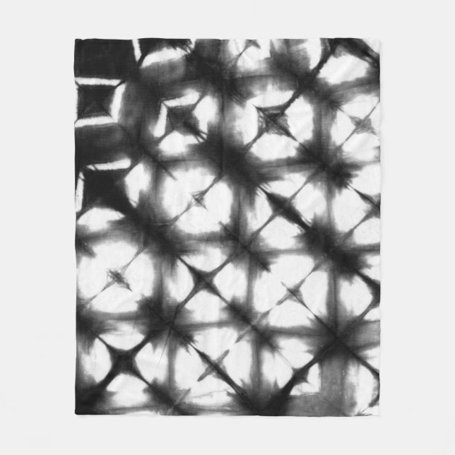 Graphic Shibori I Fleecefilt (Framsidan)