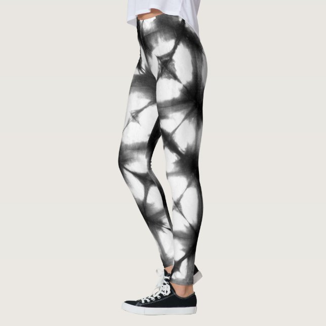 Graphic Shibori I Leggings (Vänster)