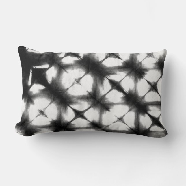 Graphic Shibori I Lumbarkudde (Framsida)