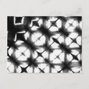 Graphic Shibori I Vykort