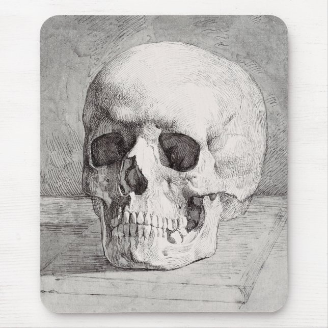 Graphic Skull Art: Minimalist & Bold Ink Design Musmatta (Framsidan)