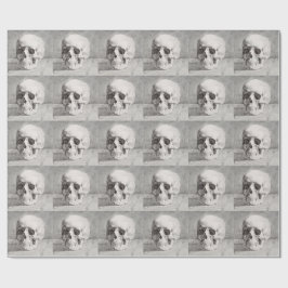 Graphic Skull Art: Minimalist & Bold Ink Design Presentpapper