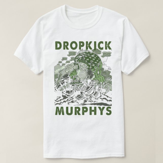 Graphic skull picture punk music band   t shirt (Design framsida)