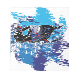 Graphic Snowmobiler Anteckningsblock