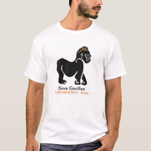 Graphic Spara GORILLAS - Wildlife-krigare - T Shirt