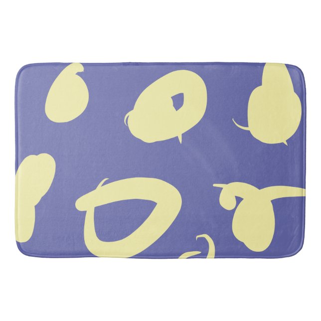 Graphic stil design Bath Mat Badrumsmatta (Framsidan)