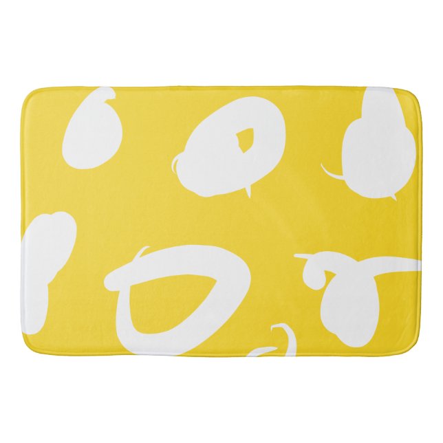 Graphic stil design Bath Mat Badrumsmatta (Framsidan)