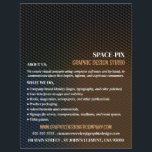 Graphic Struktur, Graphic Designer Advertising Reklamblad<br><div class="desc">Graphic Struktur,  Graphic Designer Advertising Flyers by the Affärskort Store.</div>