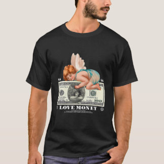Graphic Tee Kärlek Money Retro